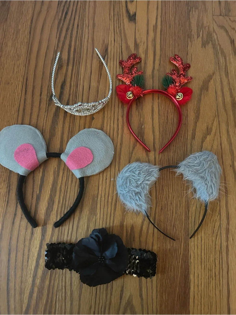 Lot: Costume Headpieces/Headbands - Perfect for Cosplaying Theater Halloween